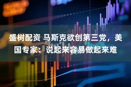 盛树配资 马斯克欲创第三党，美国专家：说起来容易做起来难
